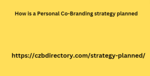 How is a Personal Co-Branding strategy planned