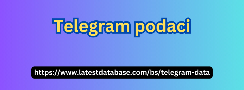 Telegram podaci