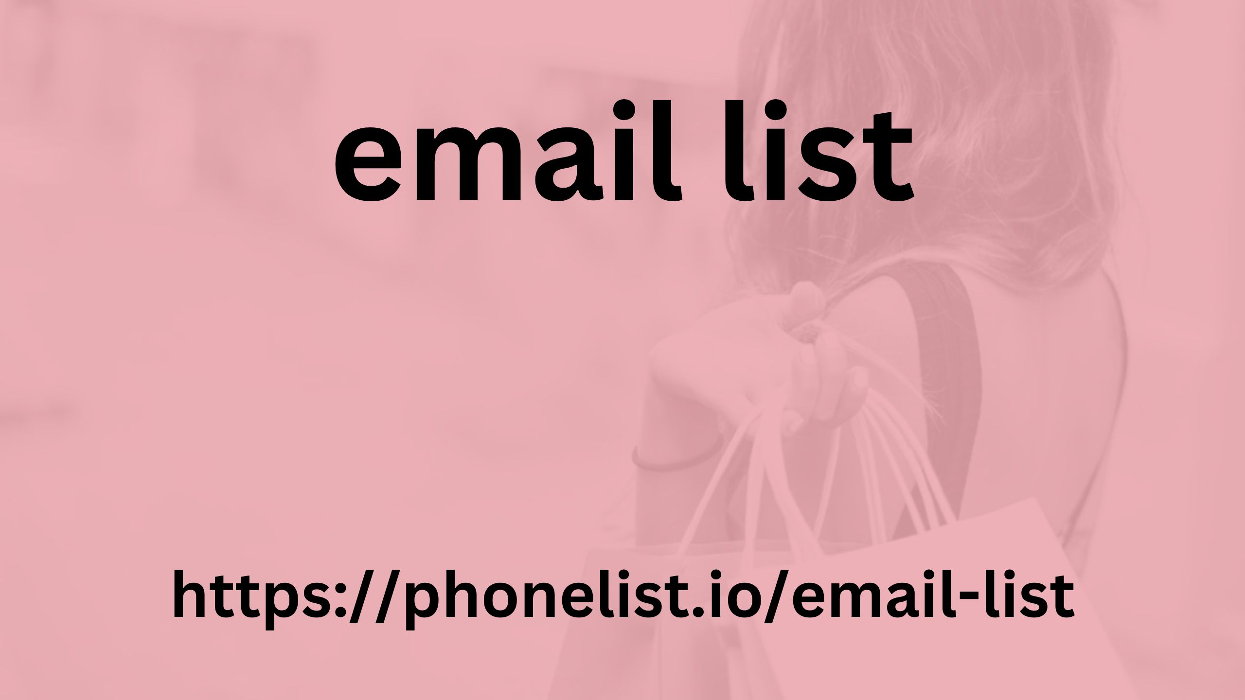 email list